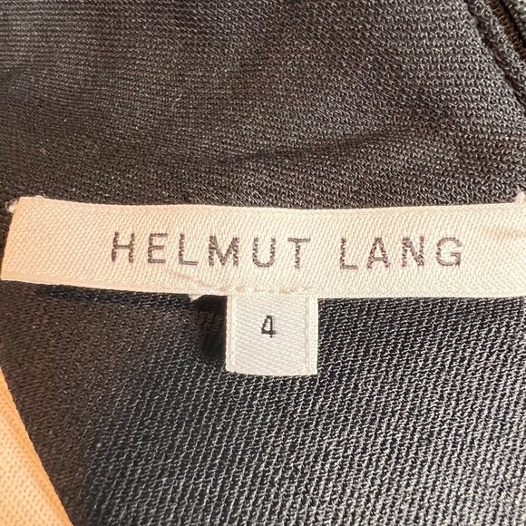 EUC Helmut Lang Turtle Neck Cutout Mini Dress - Picture 10 of 12